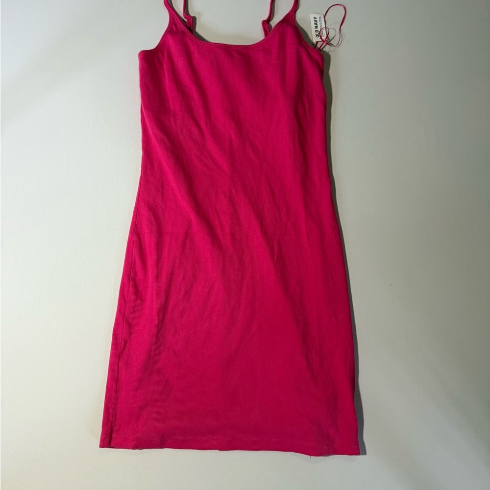 Old Navy Fuchsia Ribbed Tank Top